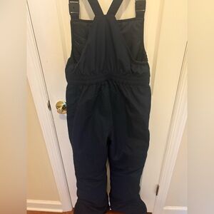 Lands End Navy Blue Insulated Bib Snow Bib